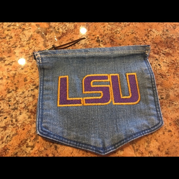 Handbags - Denim Coin Pockets - LSU